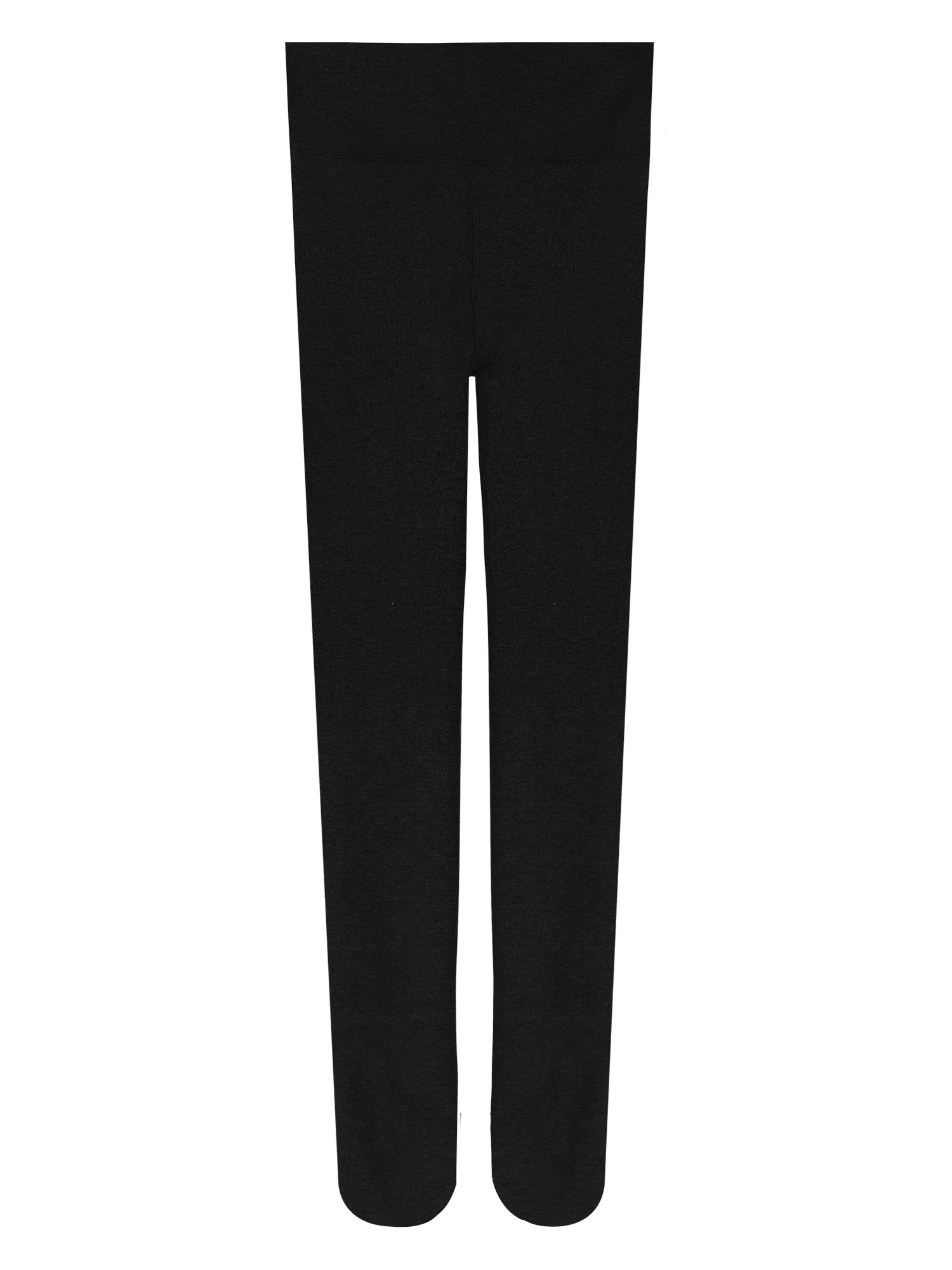 ZIQIAO Seamless 300g Women High Waist Tights Thick Solid Color Stretch Leggings Winter Warm Opaque Hosiery for Daily Wear