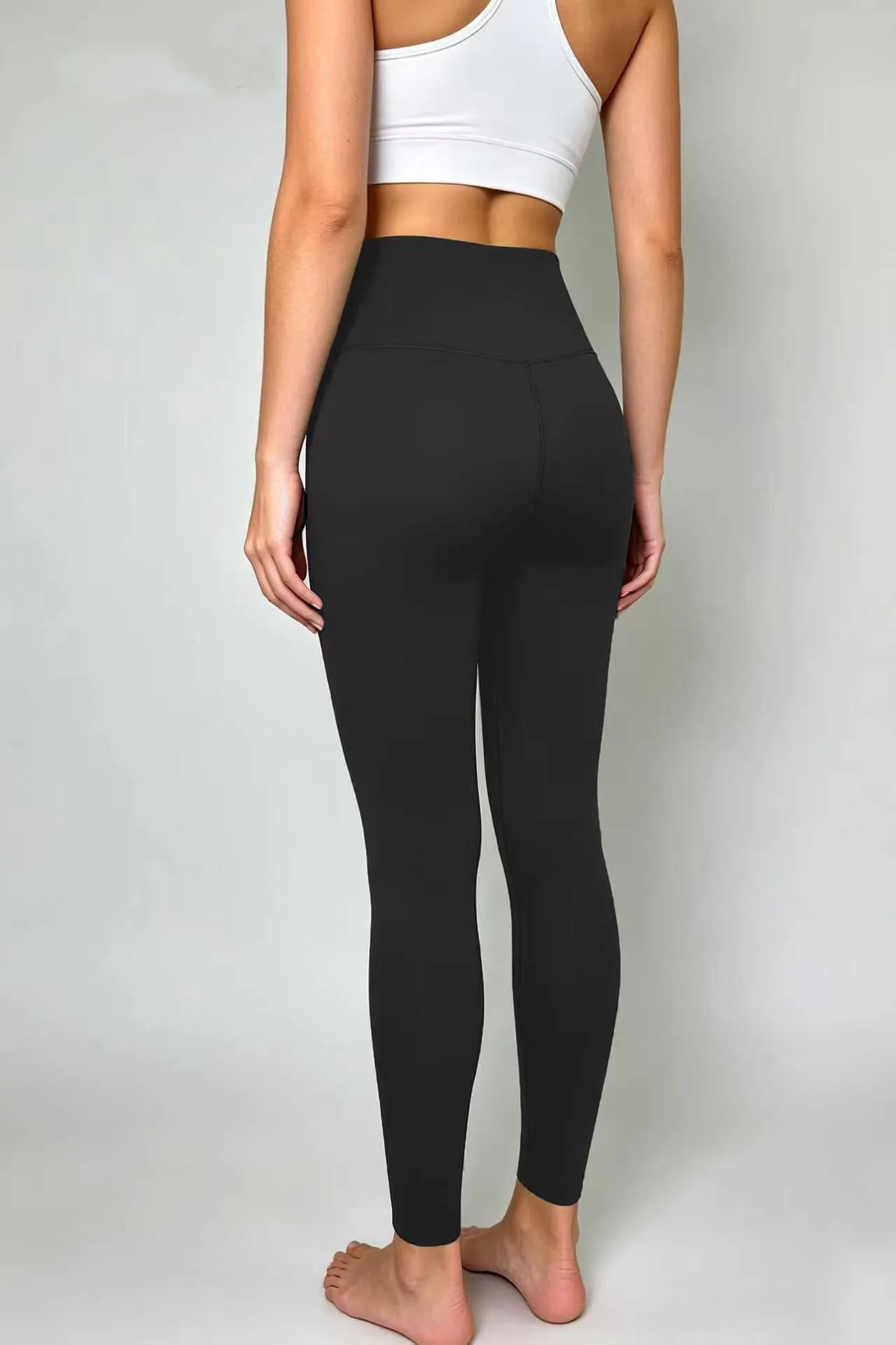 Fashion Women Elastic Tight Hip Lifting Sports Yoga Pants Lady High Waist Butt Lifting Baroque Slim Pant Leggings Autumn Winter