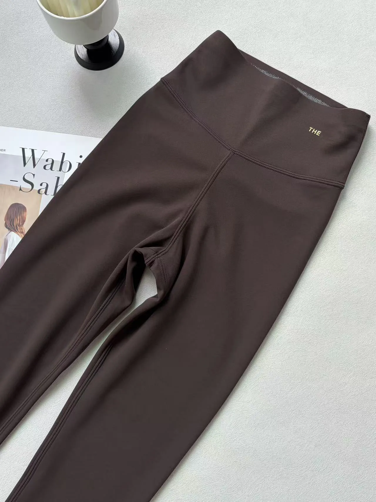 Fashion Women Elastic Tight Hip Lifting Sports Yoga Pants Lady High Waist Butt Lifting Baroque Slim Pant Leggings Autumn Winter
