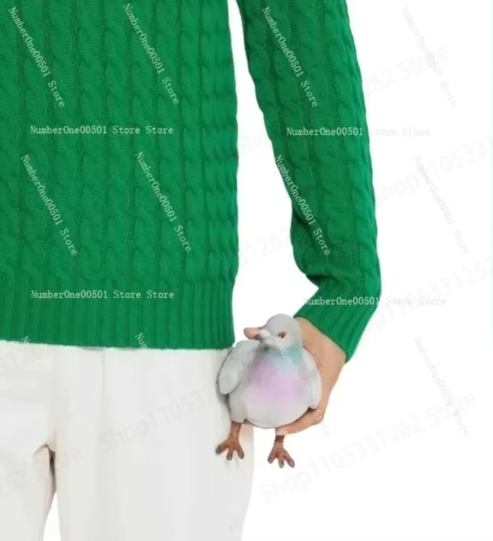 Pigeon Clutch Bag Creative Fun Casual Versatile Bag Home Decoration Ornaments Resin Material