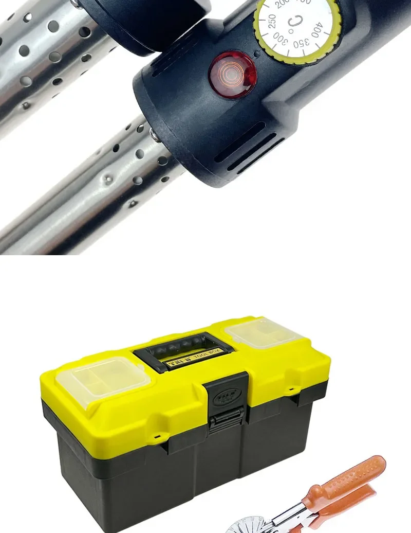 150W 200W High Power Electric Soldering Iron for Plastic Pipe Rod Sheet, PU Belt Welding and Leather Edge IroningHigh Temp Tape