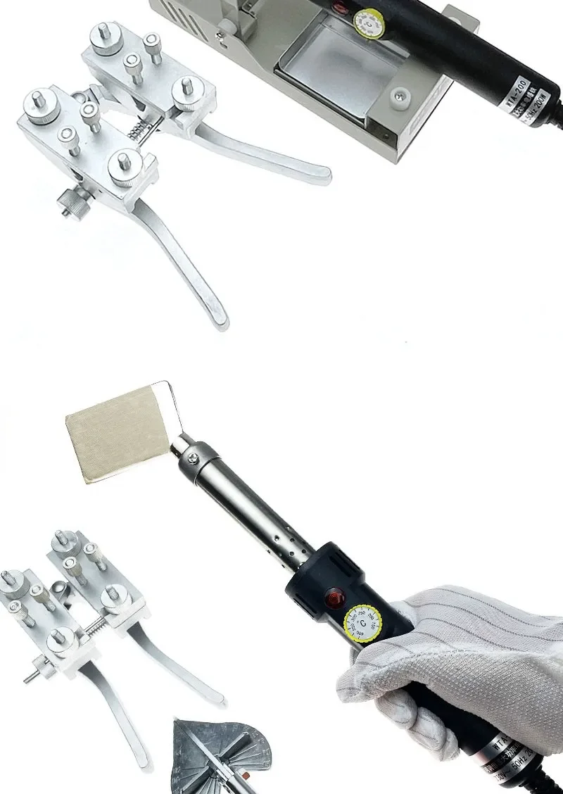 150W 200W High Power Electric Soldering Iron for Plastic Pipe Rod Sheet, PU Belt Welding and Leather Edge IroningHigh Temp Tape
