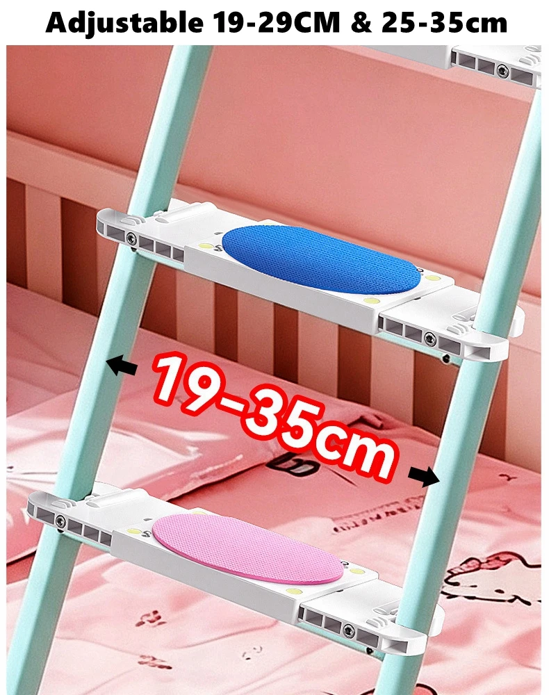 Bunk Bed Ladder Pad Non Slip Ladder Feet Foam Pad Easy to Install Professional Soft Comfort for Kids Bunk Bed Ladder Steps Cover