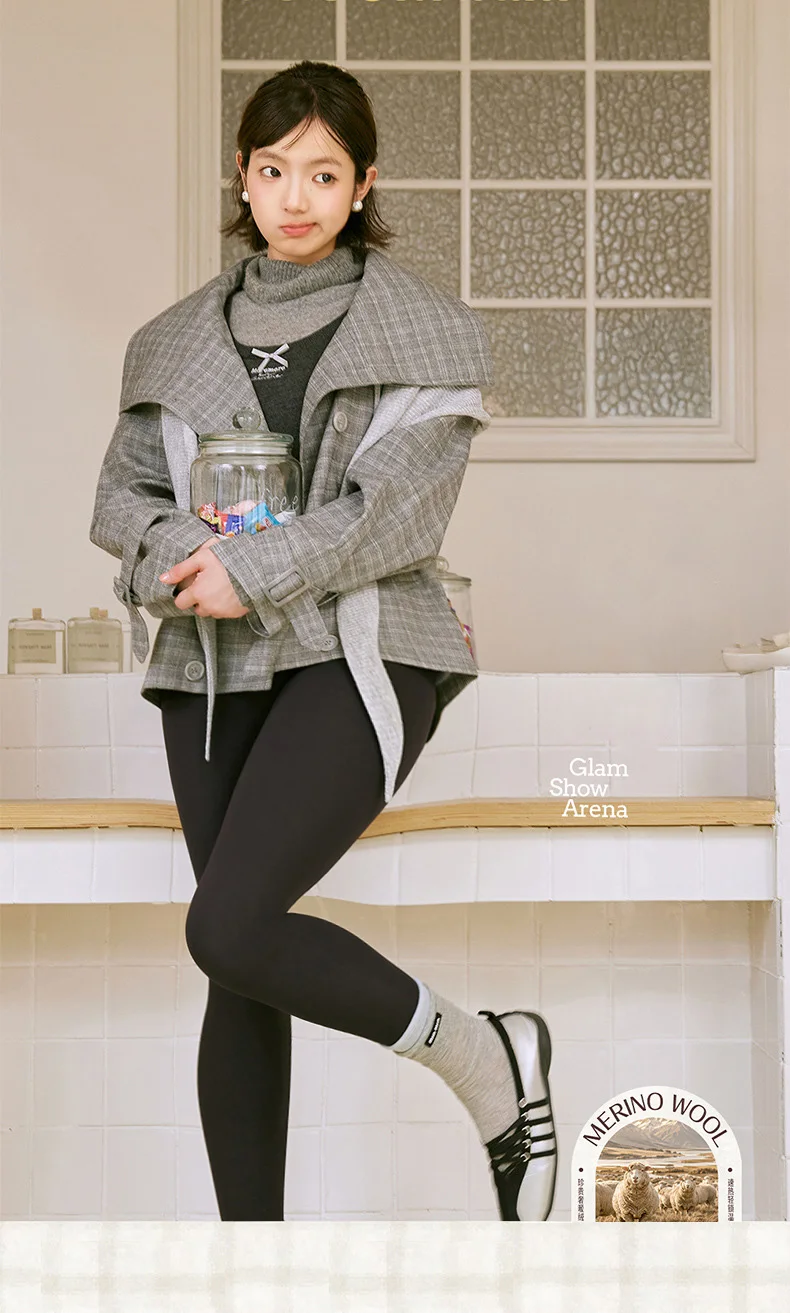 BIVIGAOS New Autumn Winter Cashmere Thickened Matte Sharkskin Leggings Women Slim Tight Fit High Waist Sports Warm Yoga Leggings