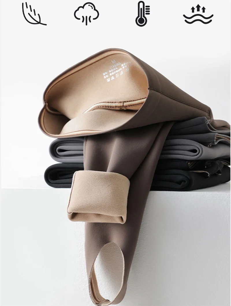 Autumn Winter Slim Seamless Foot Pants Women Korean Fashion High Waist Sharkskin Leggings New Fitness Sport Body Shape Leggings