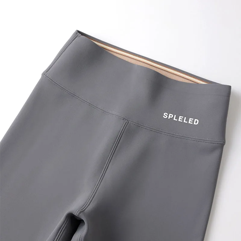 Autumn Winter Slim Seamless Foot Pants Women Korean Fashion High Waist Sharkskin Leggings New Fitness Sport Body Shape Leggings