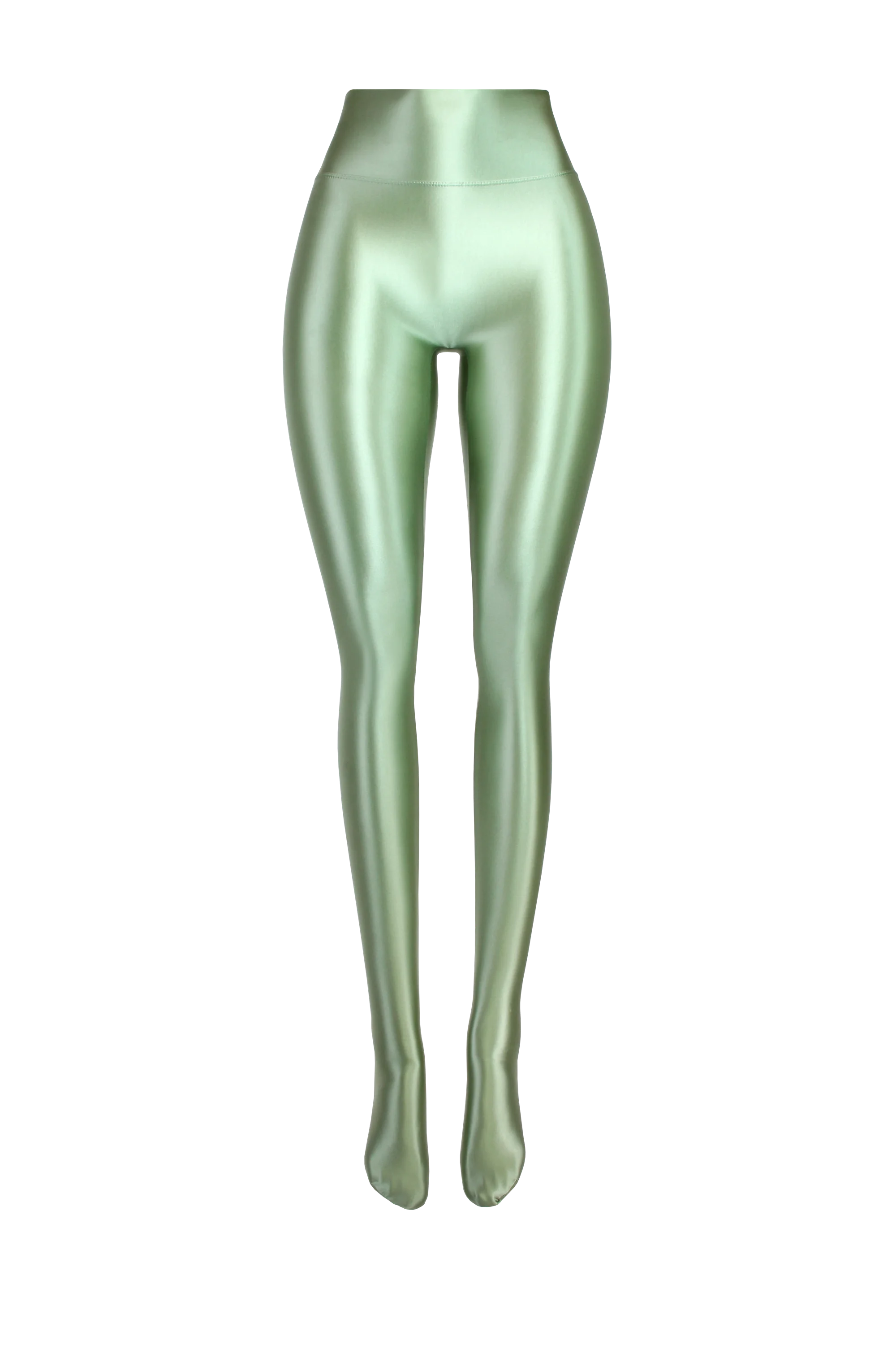 MJINM Women Oil Smooth Glossy Front Seamless Pantyhose Fitness Yoga High Waist Tight Wetlook Opaque Leggings Elasticity Jeggings