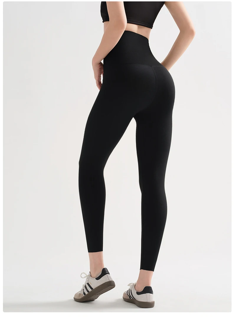 BIVIGAOS Ultra High Waist Sharkskin Yoga Leggings Women Tight Elastic Spring Butt Lifting Shaping Sexy Sport Fitness Leggings