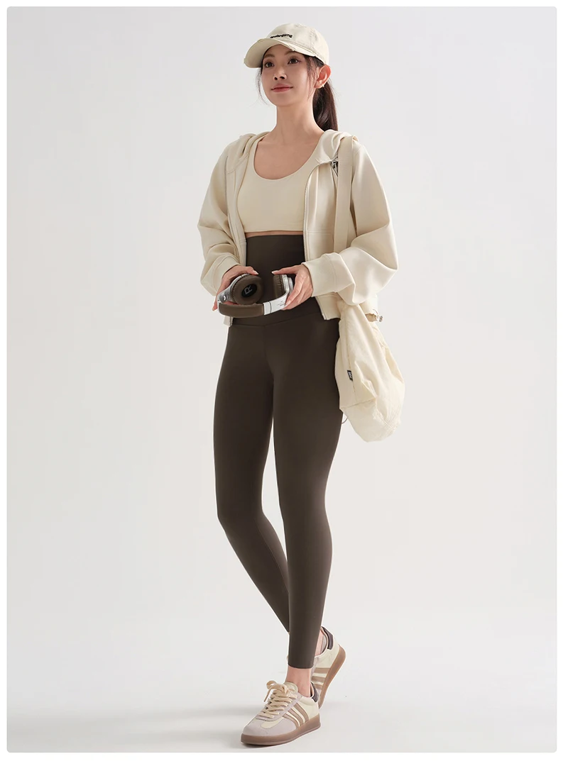 BIVIGAOS Ultra High Waist Sharkskin Yoga Leggings Women Tight Elastic Spring Butt Lifting Shaping Sexy Sport Fitness Leggings