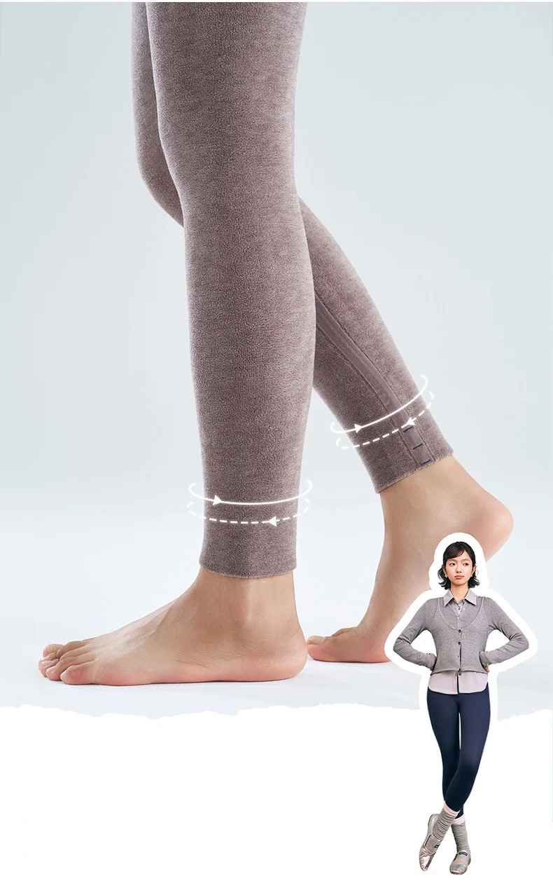 BIVIGAOS New Autumn Winter Cashmere Matte Sharkskin Leggings Women High Waist Tight Fitting Sexy Slim Velvet Warm Leggings