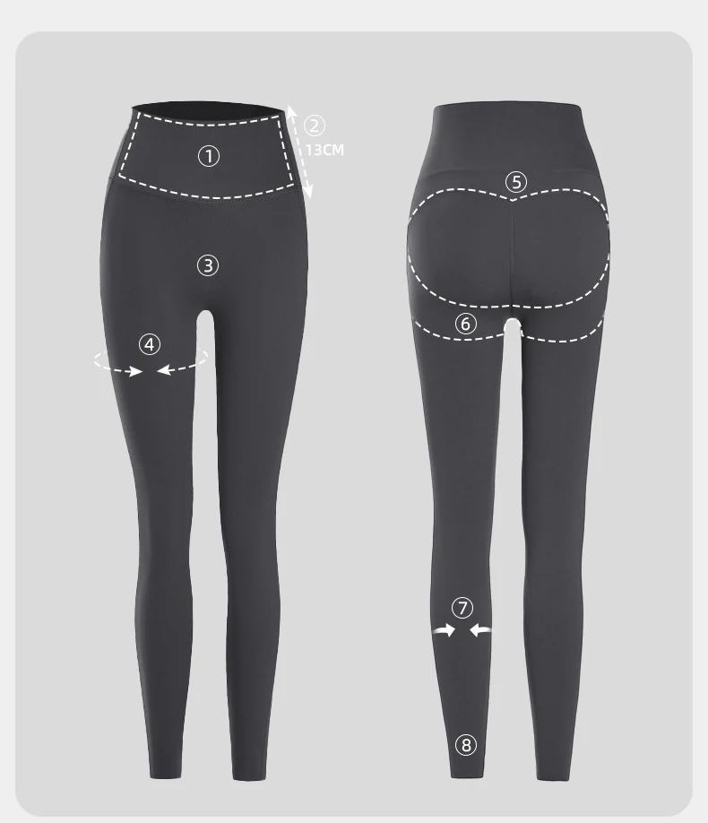 BIVIGAOS Autumn Spring New Sharkskin Sport Leggings Women High Waisted Butt Lifter Tight Fitting Fitness Yoga Push Up Leggings