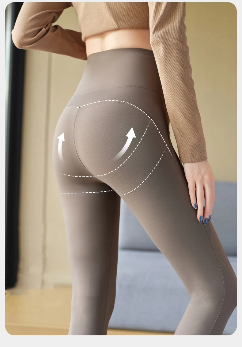 BIVIGAOS Autumn Spring New Sharkskin Sport Leggings Women High Waisted Butt Lifter Tight Fitting Fitness Yoga Push Up Leggings