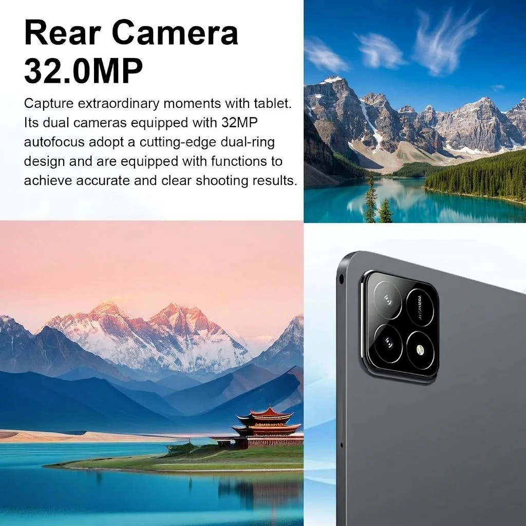 16GB 1TB 2026 Global New 10.36 inch tablet Android 13 Pad   10 core2 4K HD 5G WIFI Bluetooth 12000mAh tablets