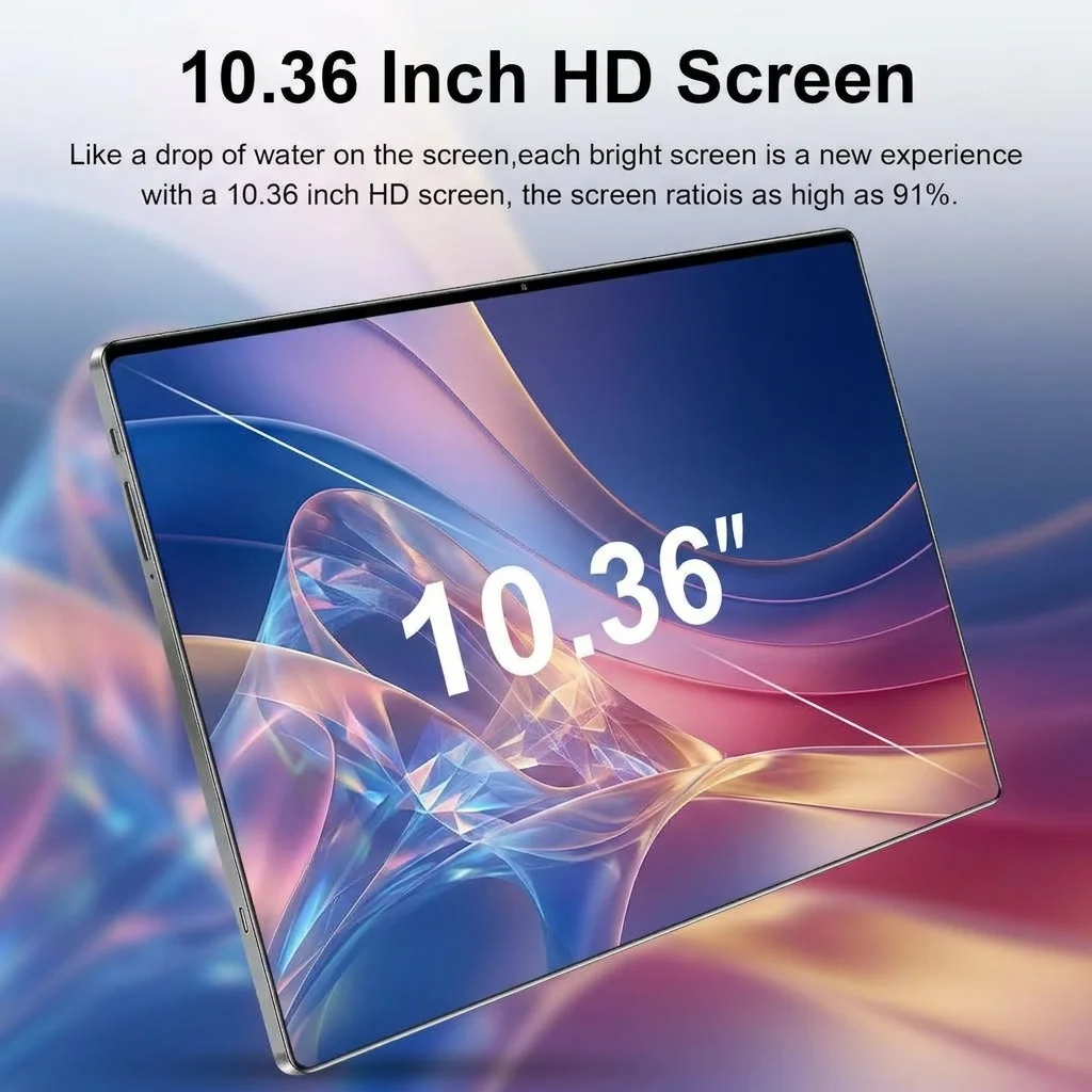16GB 1TB 2026 Global New 10.36 inch tablet Android 13 Pad   10 core2 4K HD 5G WIFI Bluetooth 12000mAh tablets