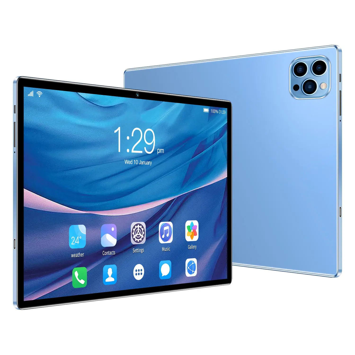 2026 Android 13 Android Tablet 4GB+64GB HD Touch Screen Dual Card WIFI 6000mAh Battery Octa Core