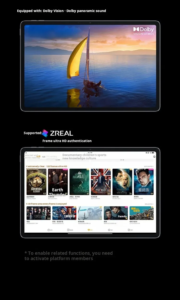 2025 Lenovo XiaoXin Pro GT11.1" 3.2k Tablet -Snapdragon8Gen3 , 3.2K 144HzRefresh Rate, Large Battery for Work & Entertainment
