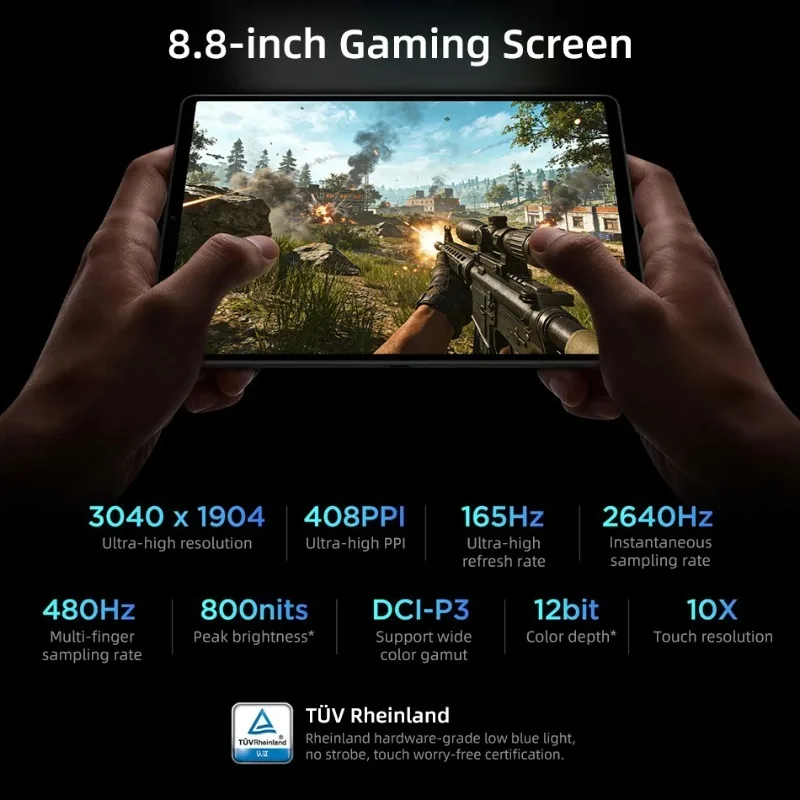 Lenovo Legion Y700 Gen5 TB323FU AI Gaming Tablet Snapdragon 8 Elite Gen5 8.8' 3K 165Hz Screen 9000mAh 68W Charging Android