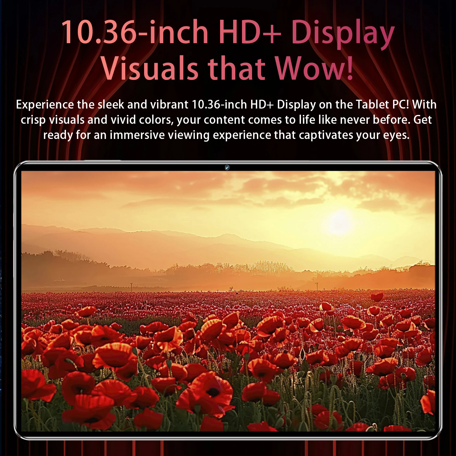 2026 Global New 16GB 1TB 10.36 inch tablet Android 13 Pad 14 core2 4K HD 5G WIFI Bluetooth 20000mAh tablets