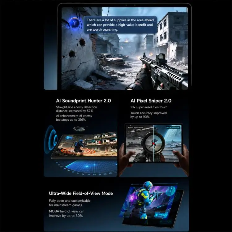 Lenovo AI Tablet Legion Y900 13-inches Snapdragon 8 Elite For Gaming