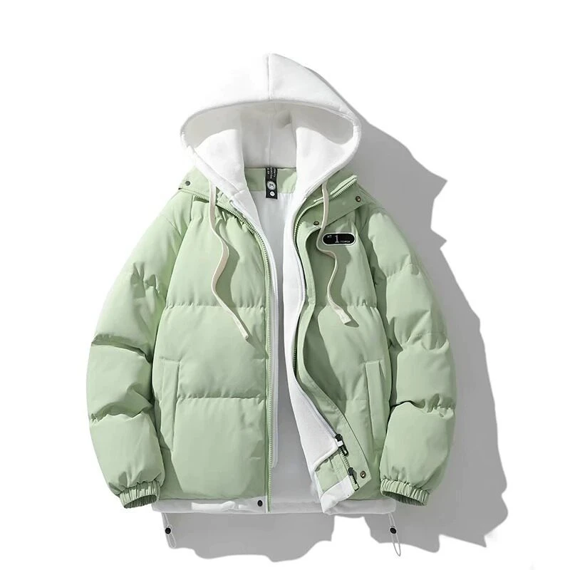 Winter Parkas Women Jackets 2026 Casual Thick Warm Jackets Hood Coats Solid Loose Female Outerwears Waterproof Chaquetas Parkas