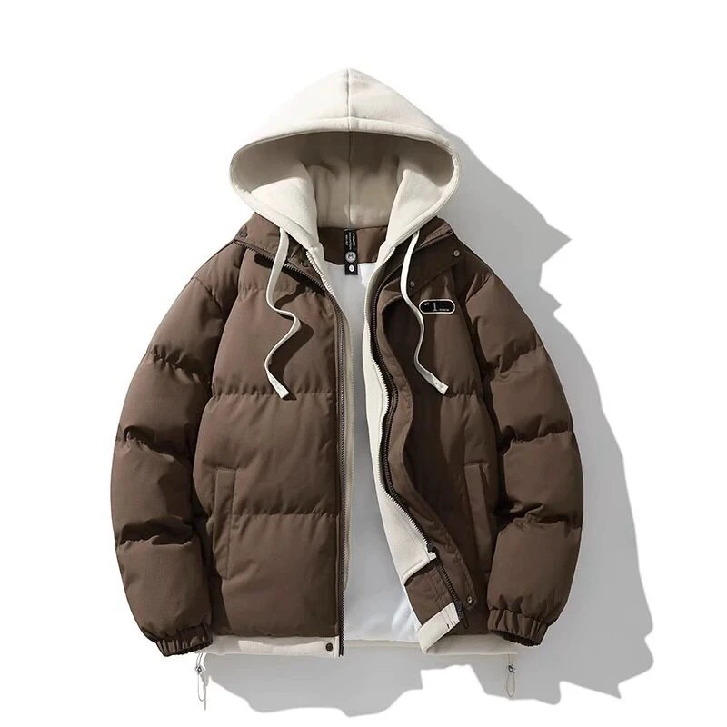 Winter Parkas Women Jackets 2026 Casual Thick Warm Jackets Hood Coats Solid Loose Female Outerwears Waterproof Chaquetas Parkas