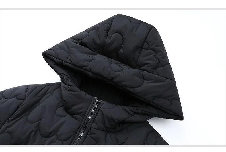 Women's Padded Outerwear Loose Fashion Zipper Pocket Winter Down Cotton Clothes 4XL Female Parkas