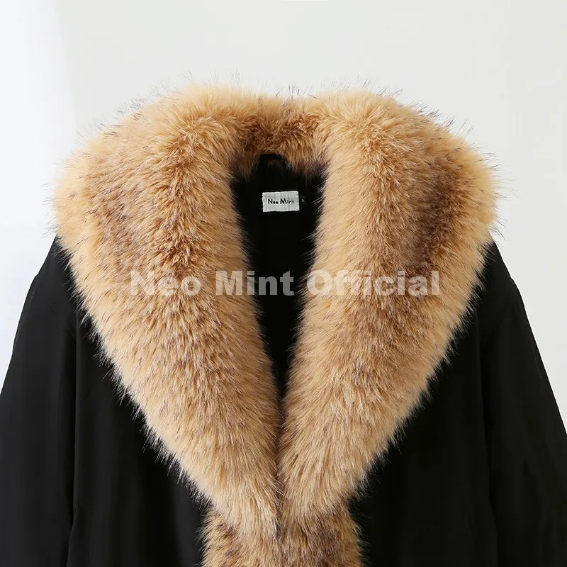 Neo Mint Cozy Girls Furry Shawl Collar Quilted Puffer Bomber Jacket Women Winter Hot Fashion Faux Fur Trim Parkas Coat Outerwear