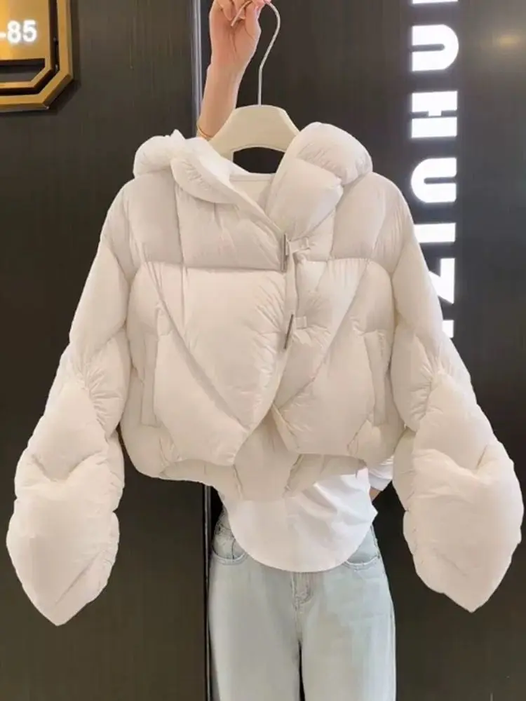 Women's Clothing Winter Pullover Sweatshirt Hoodie Warm Fashion Loose Workwear Thicken Cotton Jacket Parkas Winter Clothes Women