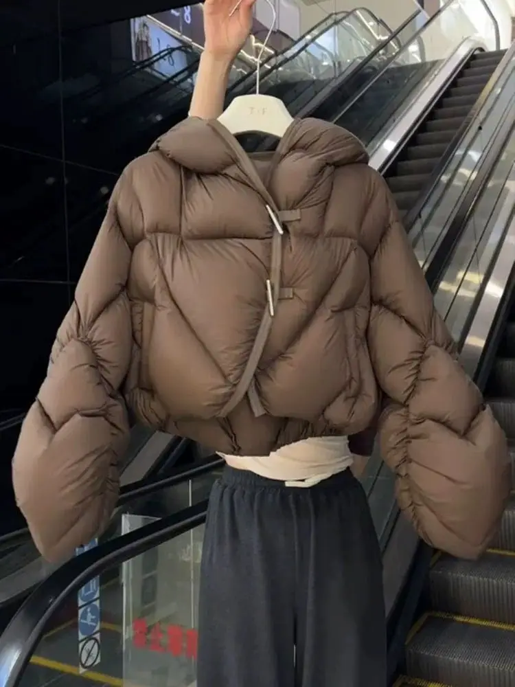 Women's Clothing Winter Pullover Sweatshirt Hoodie Warm Fashion Loose Workwear Thicken Cotton Jacket Parkas Winter Clothes Women