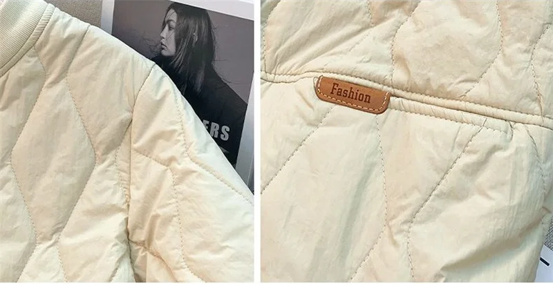 2025 Women Large Size 4XL Parkas Outwear Autumn Winter Ladies Light Thin Puffer Coat Korean Female Fashion Cotton Padded Jacket