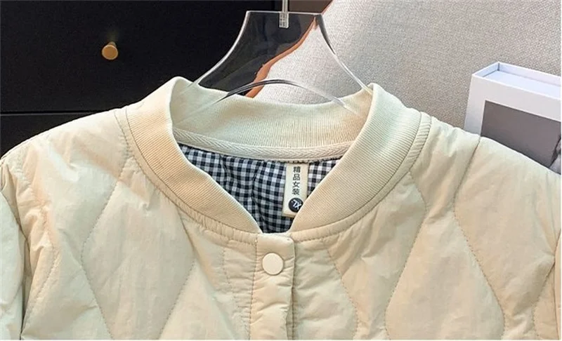 2025 Women Large Size 4XL Parkas Outwear Autumn Winter Ladies Light Thin Puffer Coat Korean Female Fashion Cotton Padded Jacket