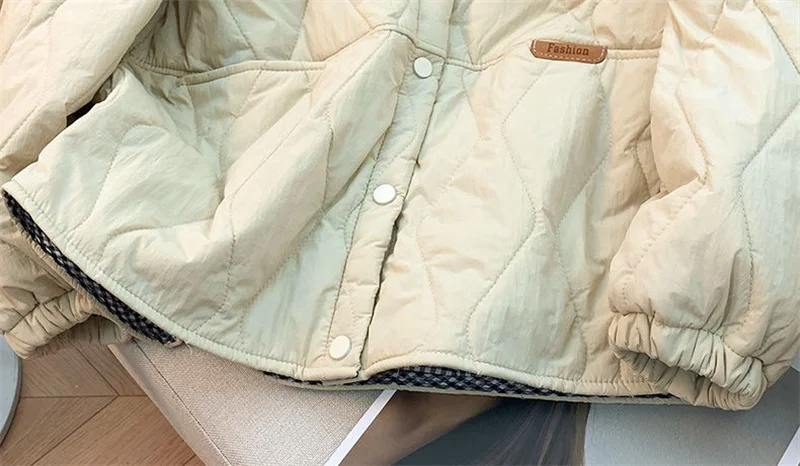 2025 Women Large Size 4XL Parkas Outwear Autumn Winter Ladies Light Thin Puffer Coat Korean Female Fashion Cotton Padded Jacket