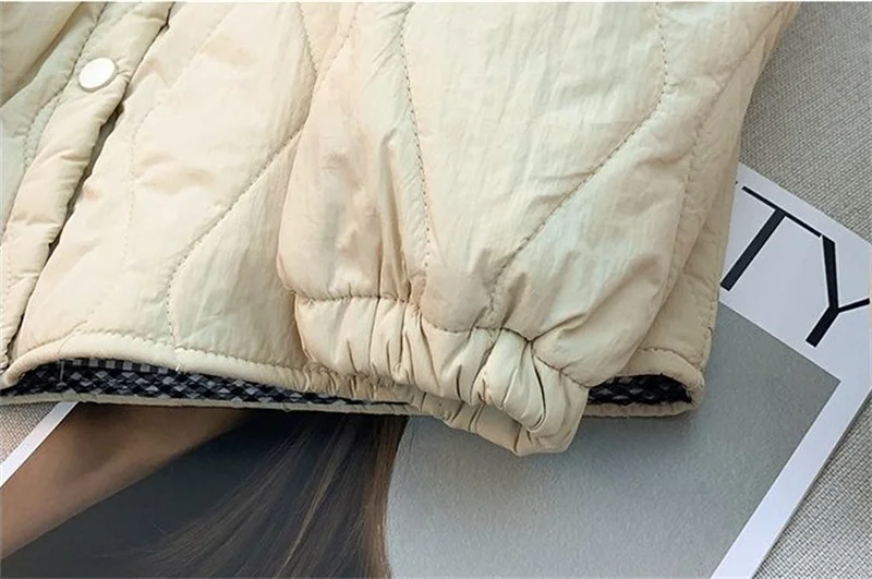 2025 Women Large Size 4XL Parkas Outwear Autumn Winter Ladies Light Thin Puffer Coat Korean Female Fashion Cotton Padded Jacket