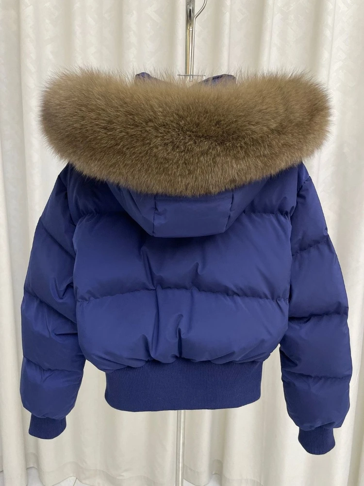 Y2k Vintage Long Sleeve Parka Faux Fur Collar Patchwork Women Casual American Retro Hooded Solid Coat Autumn Winter 2026