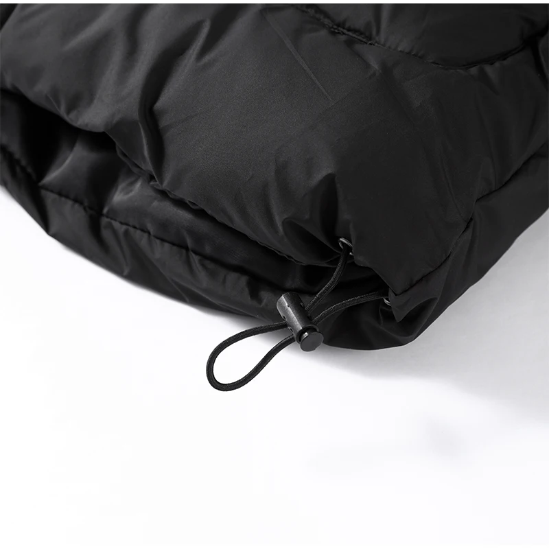 Printed Cotton Padded Coats Women Fashion Hooded Waist-Cinching Zipper Quilted Jackets Winter Casual Woman Fashion New Outerwear