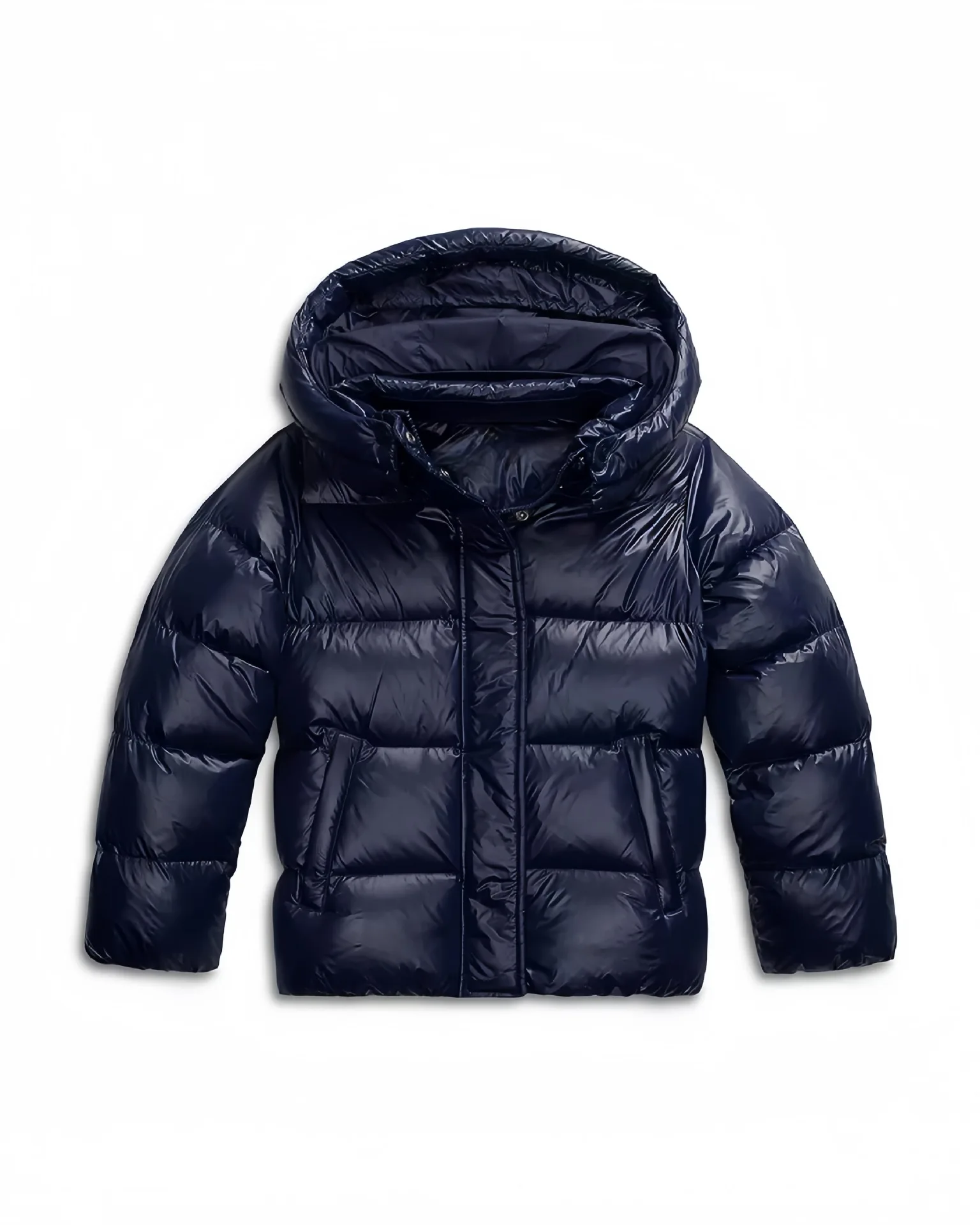 2025 Winter Cotton Jacket for Women with Hood Solid Color Women's Cold-Proof Cotton Coat