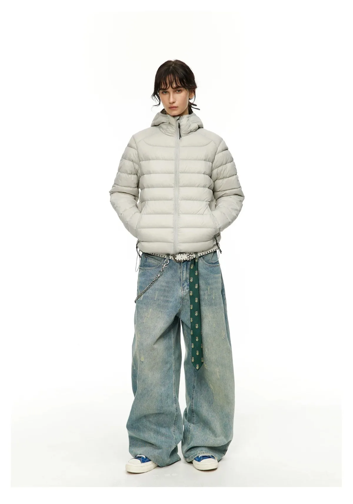 New Foreign Trade Minimalist Quilted Down Parkas Women Hooded Slim Lightweight Warm Coat Fashion Casual Outdoor Winter Soft