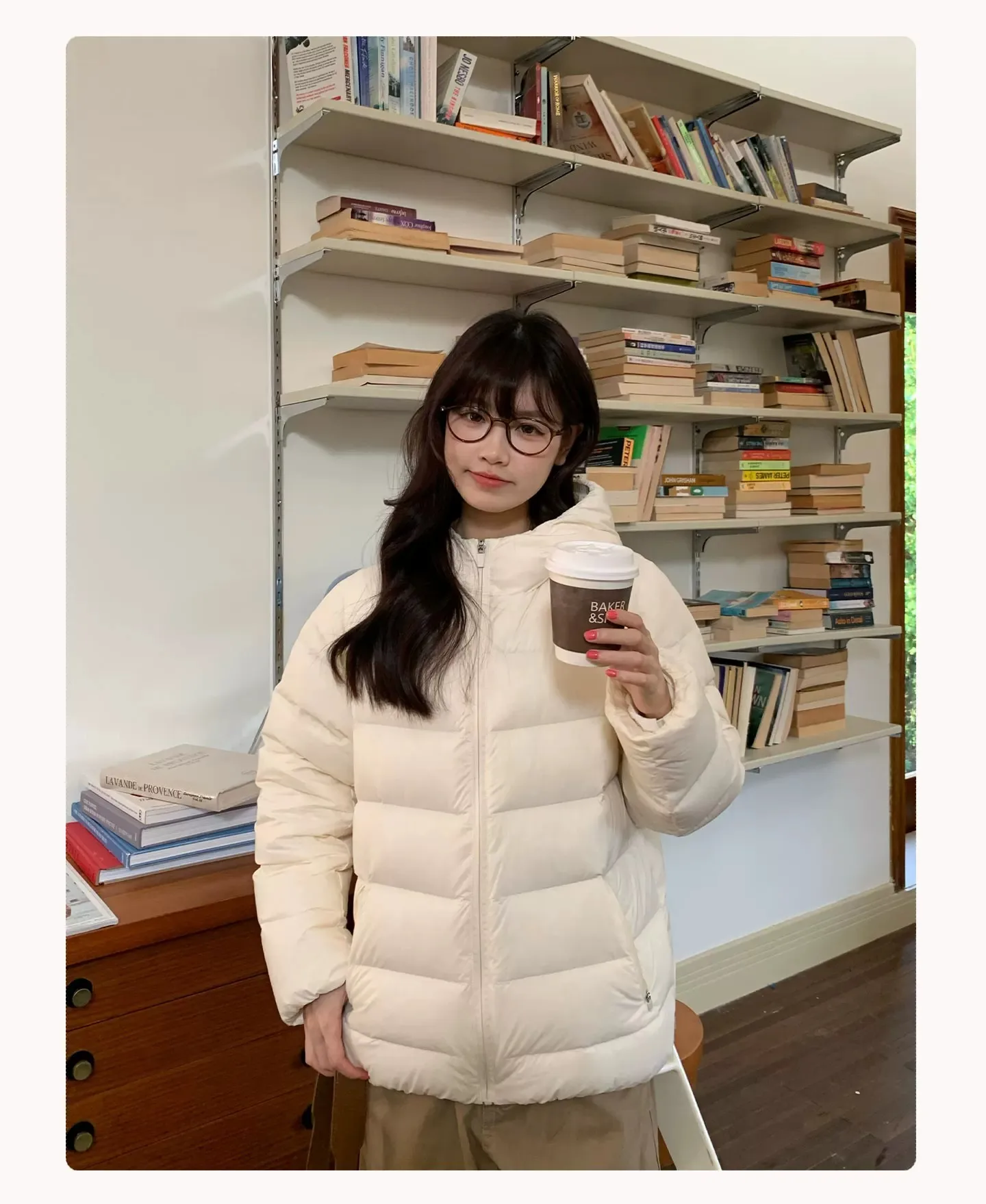 Preppy Style Short Hooded Puffer Jacket Women Autumn Winter Warm Lightweight Solid Padded Parkas Woman Korean Simple Cotton Coat