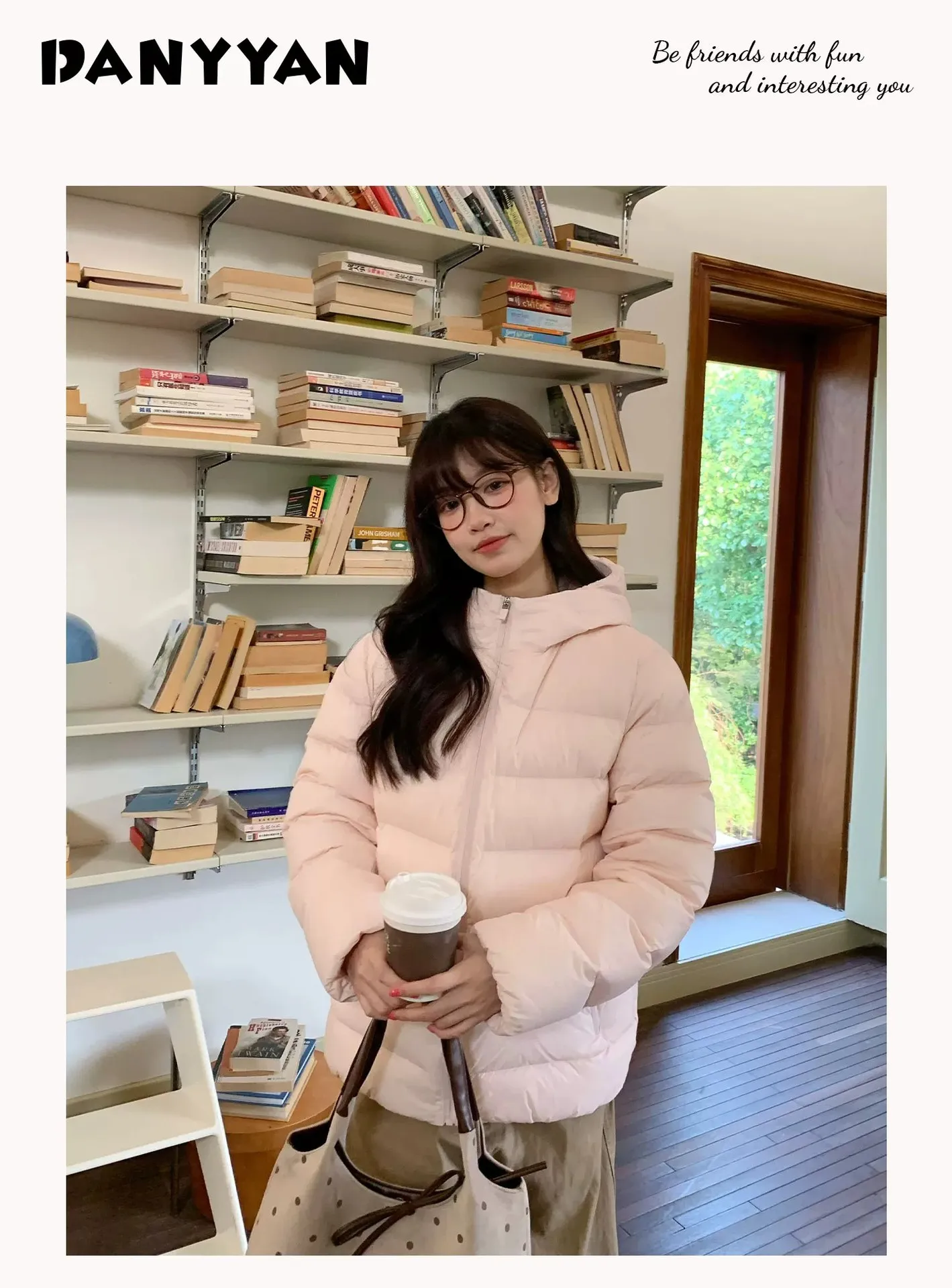 Preppy Style Short Hooded Puffer Jacket Women Autumn Winter Warm Lightweight Solid Padded Parkas Woman Korean Simple Cotton Coat