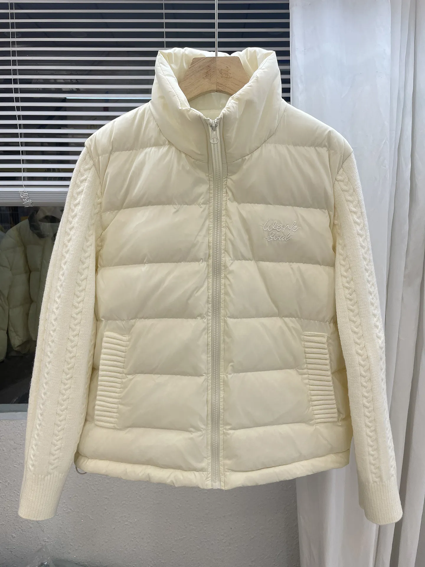 Versatile Fashion Round Neck Women Short Winter New Casual Loose Bread Down Cotton Parkas Coat Top Trendy Warm Cozy Soft Chic