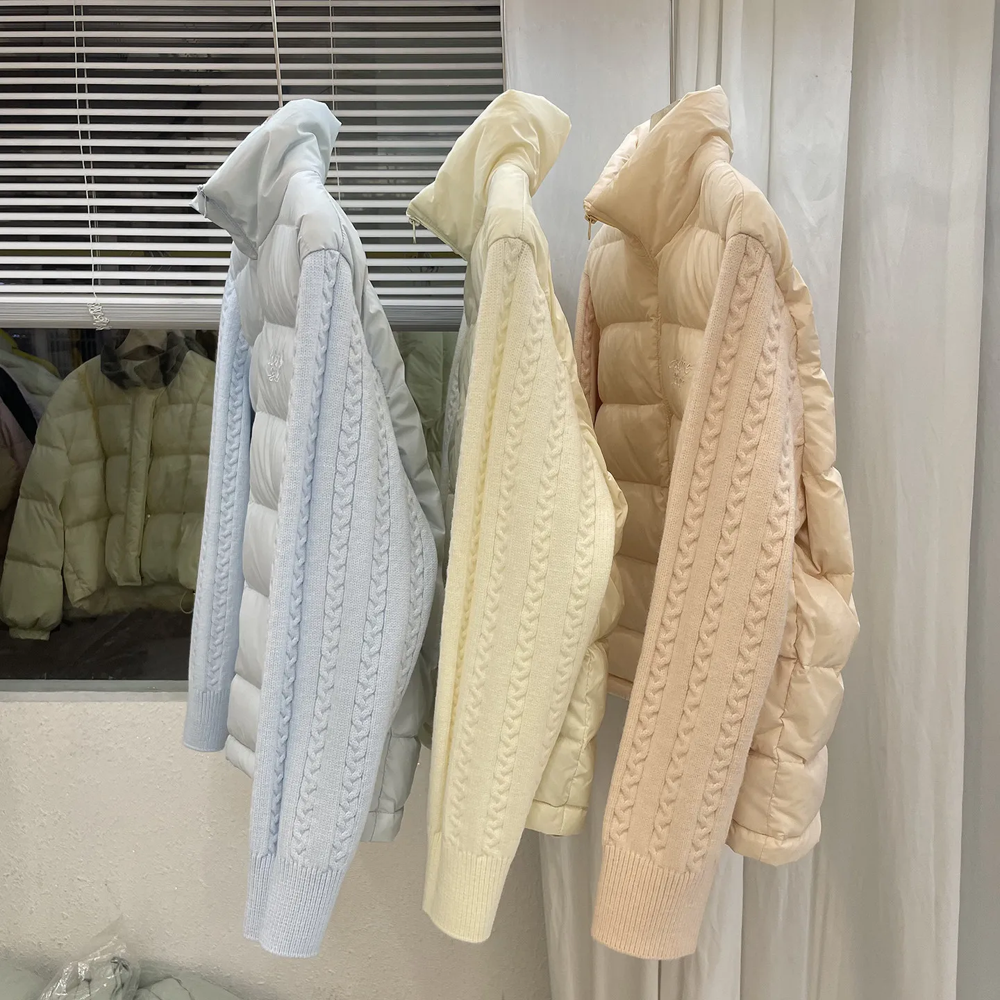 Versatile Fashion Round Neck Women Short Winter New Casual Loose Bread Down Cotton Parkas Coat Top Trendy Warm Cozy Soft Chic