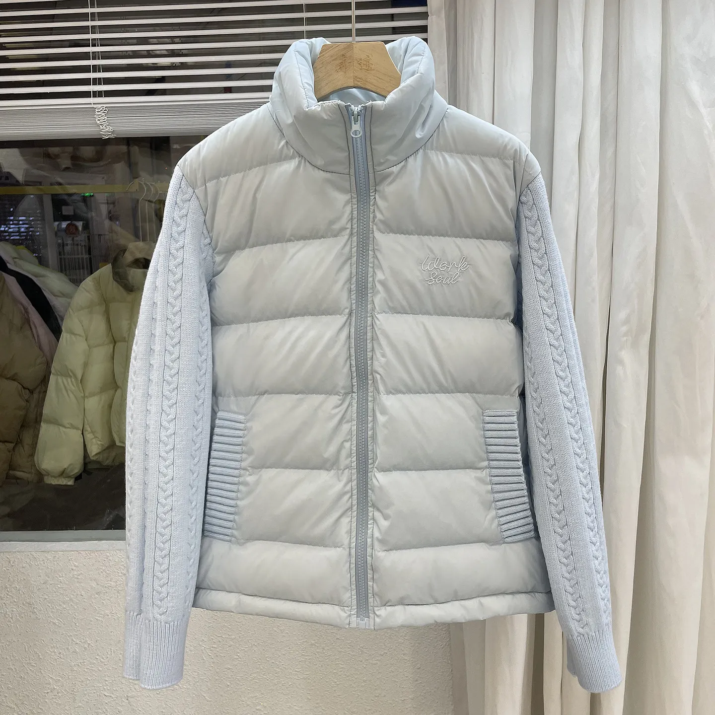 Versatile Fashion Round Neck Women Short Winter New Casual Loose Bread Down Cotton Parkas Coat Top Trendy Warm Cozy Soft Chic