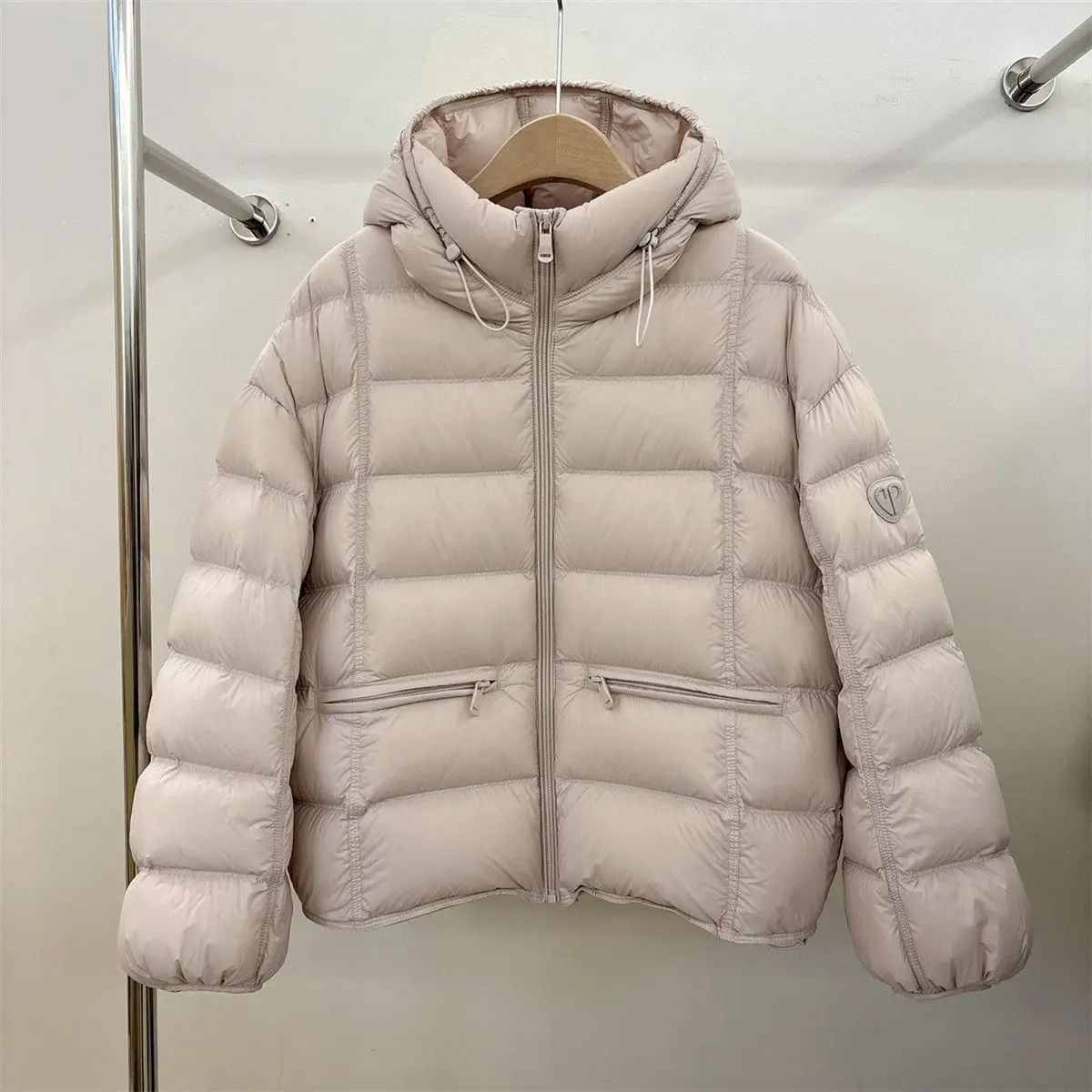 Cloud Hooded Quilted Puffer Parkas Women Winter New Lightweight Petite Short Outdoor Casual Warm Woman Coat Trendy Warm Soft
