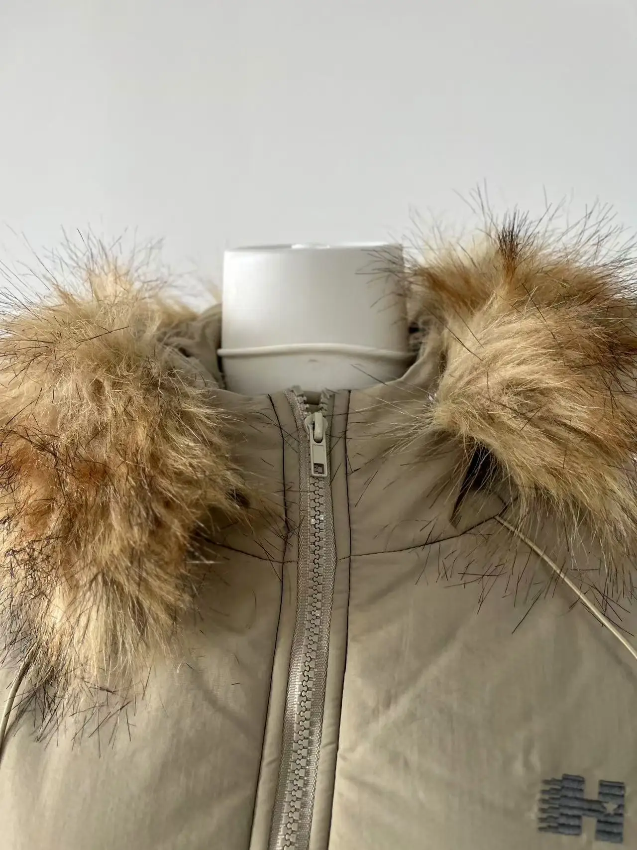 American Retro New Women Tops Parkas Coats Winter Fur Collar Hooded Long Sleeve Loose All Match Female Quilted Jacket Clothing