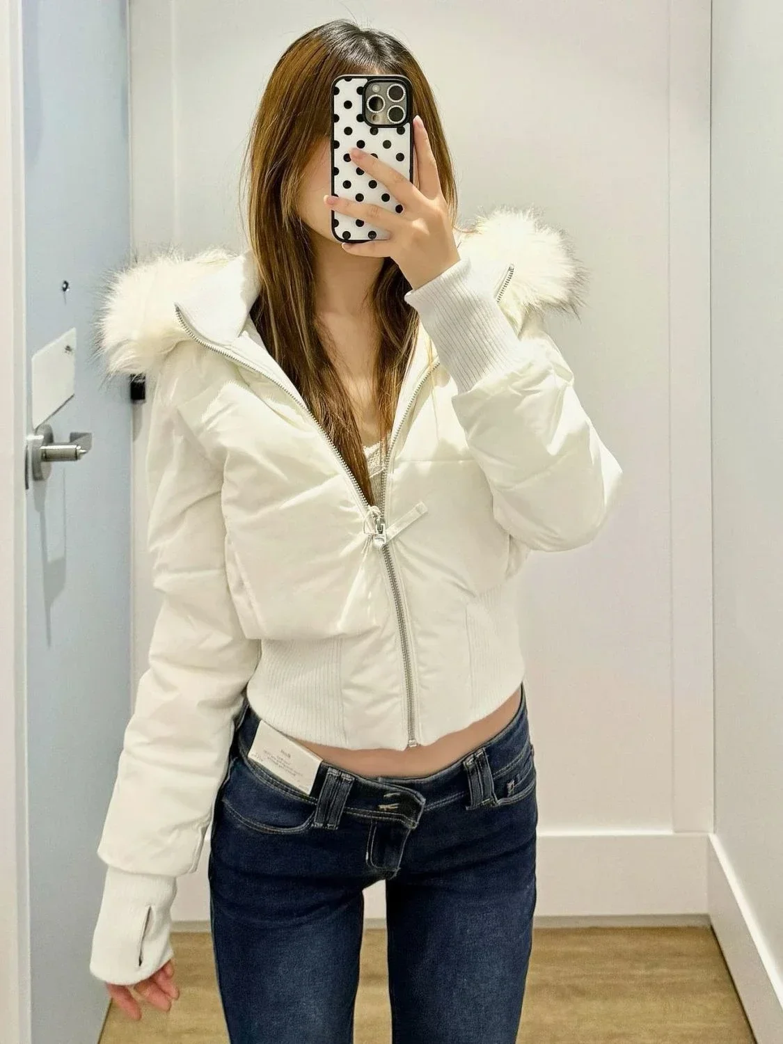 Japanese Kawaii Women Y2K Vintage Hooded Leather Coat Harajuku Printed Jacket Korean Fashion Subculture Sweatshirt Outerwear Top