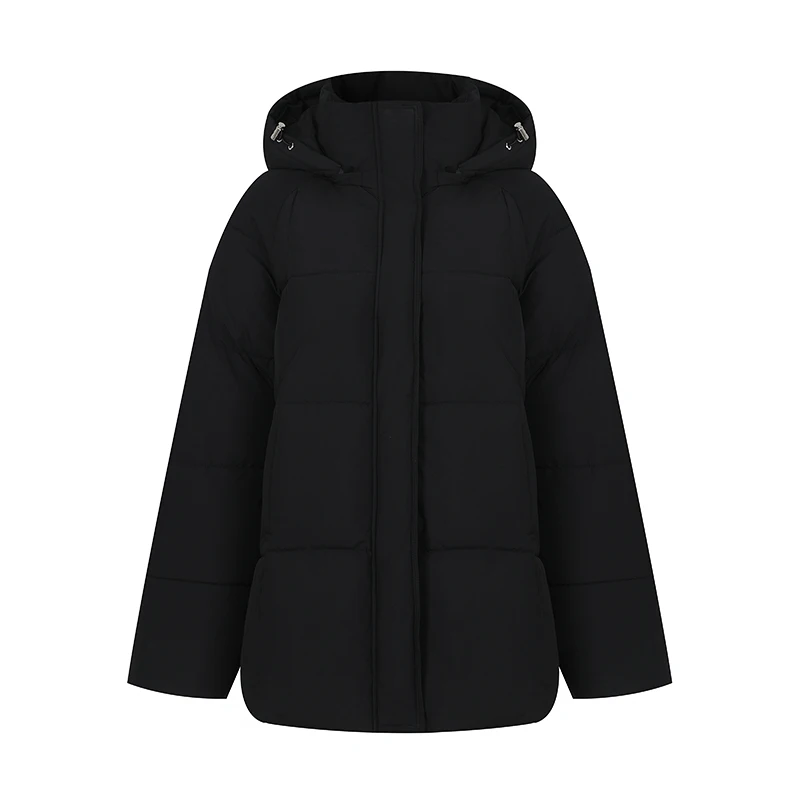 Women Reversible 2 Sides Wear Long Parkas Female Faux Fur Collar Hooded Coat With Drawstring Waist Winter Thick Outerwear Pike