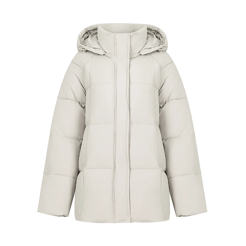 Women Reversible 2 Sides Wear Long Parkas Female Faux Fur Collar Hooded Coat With Drawstring Waist Winter Thick Outerwear Pike