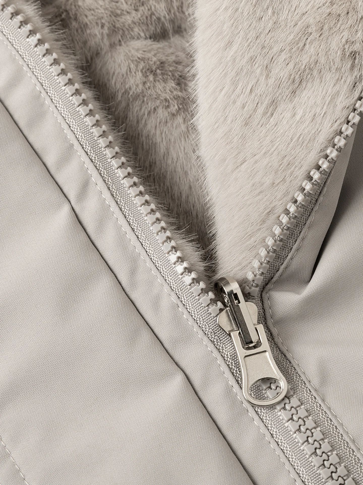 Women Reversible 2 Sides Wear Long Parkas Female Faux Fur Collar Hooded Coat With Drawstring Waist Winter Thick Outerwear Pike