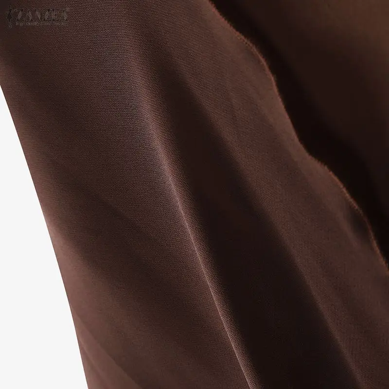 ZANZEA Fashion Women Shorts Summer Loose Solid Color Mesh Patchwork Shorts Casual Short Trousers OL Work Party Streetwear