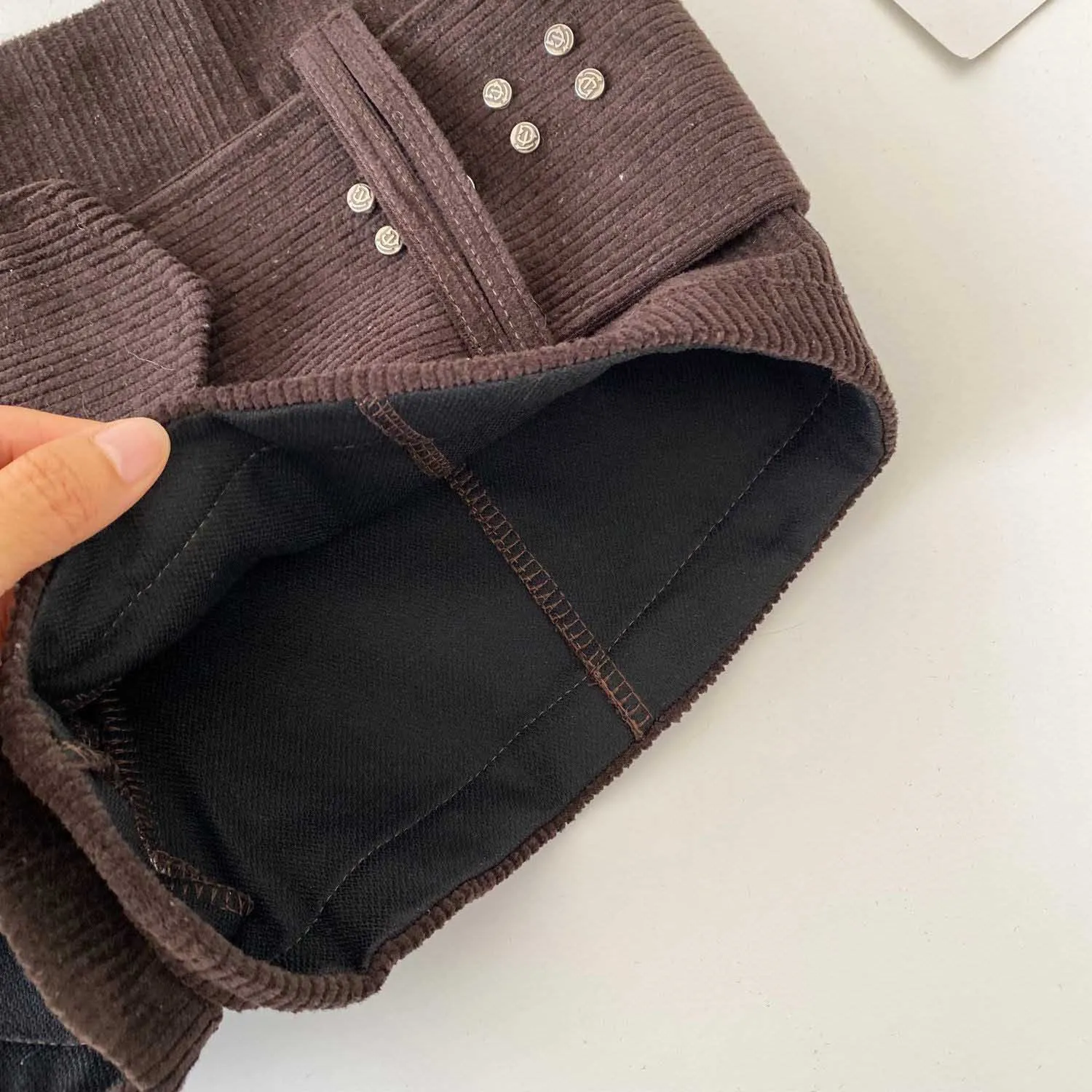 American Retro Corduroy Shorts Women Button Sashes Design Autumn Low Waist Sensual Streetwear Hot Girl Mini Shorts